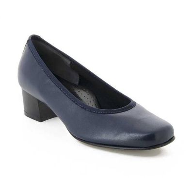Itersan ARA - Elegant and Soft Heeled Shoes - Blu