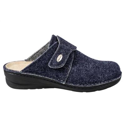 Extrostyle Gaia - Very comfortable and wide winter slippers - Blu