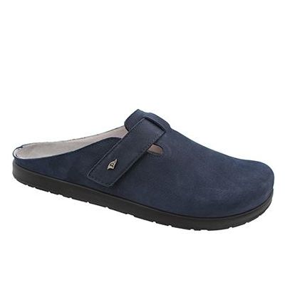 Pantofole da Uomo in morbido Nabuk - Podoline Spello